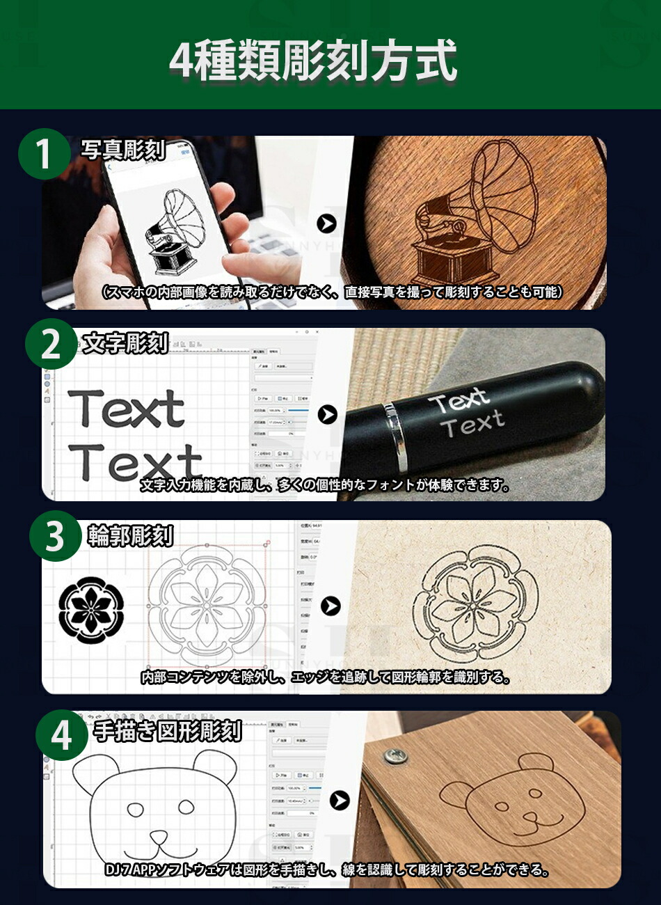 楽天市場】レーザー彫刻機 DAJA-DJ7彫刻機 家庭用 小型 携帯式レーザー