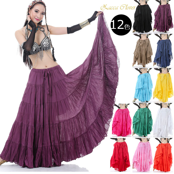 楽天市場】ジプシー スカート（ベリーダンス｜体操・ダンス