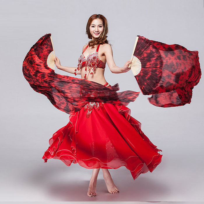 楽天市場】シルクファンベール 1本 シルク100％ タイダイ染め ベリー