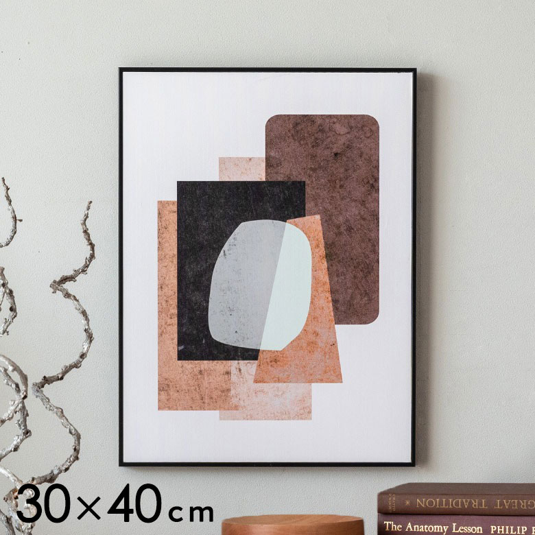 楽天市場】アートパネル The Browns フレーム付き 海外インテリア 幅30