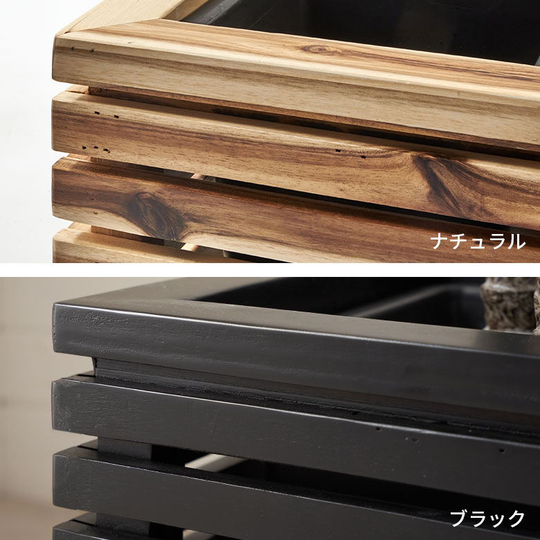 楽天市場】プランターカバー プランターボックス 木製 ウッド 天然木