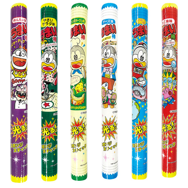 楽天市場】【12個セット】【光るおもちゃ スティック】うまい棒光る