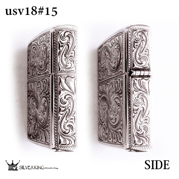 楽天市場】Zippo 純銀ジッポーライター Silver King シルバーキング