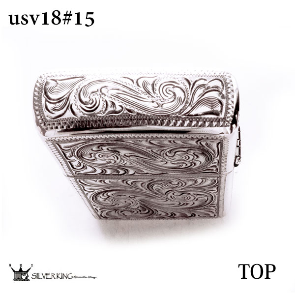 楽天市場】Zippo 純銀ジッポーライター Silver King シルバーキング