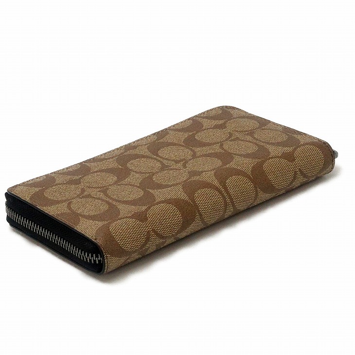 楽天市場】コーチ COACH 財布 メンズ 長財布 ラウンドファスナー