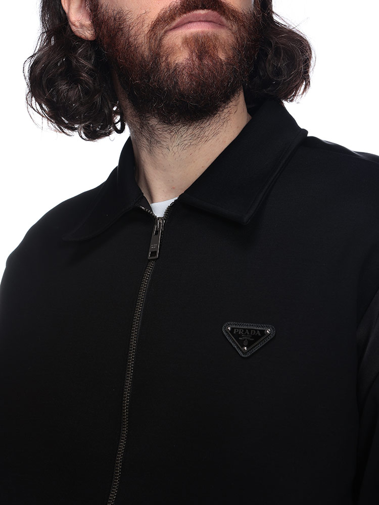 楽天市場】プラダ ブルゾン PRADA アウター メンズ トライアングルロゴ