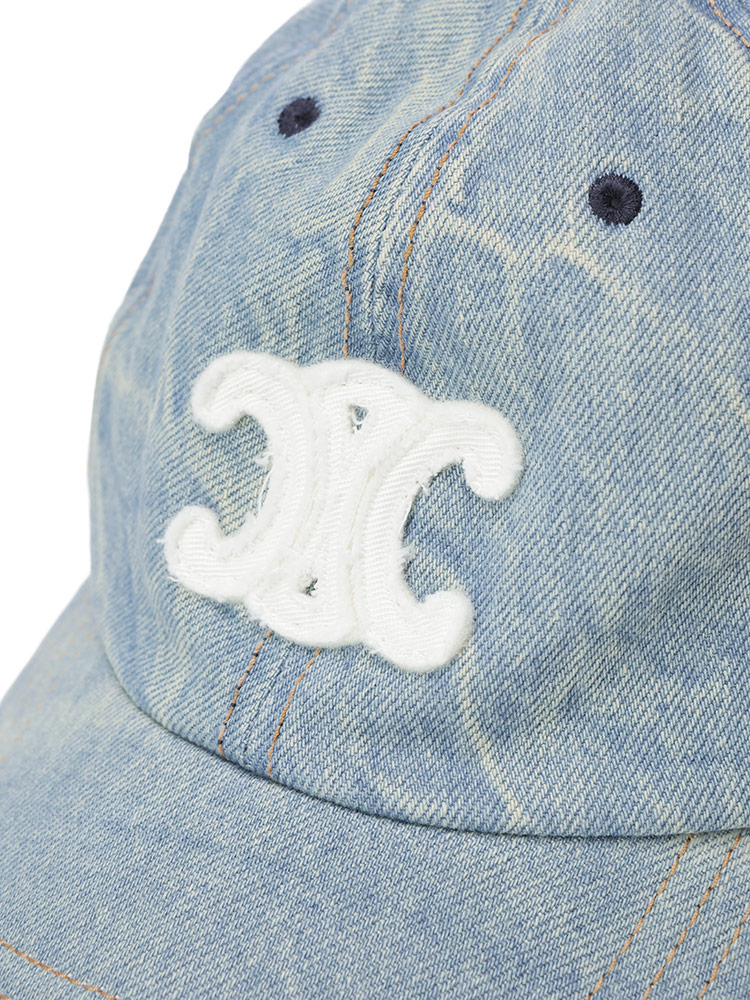 楽天市場】セリーヌ キャップ メンズ CELINE トリオンフ デニム ロゴ