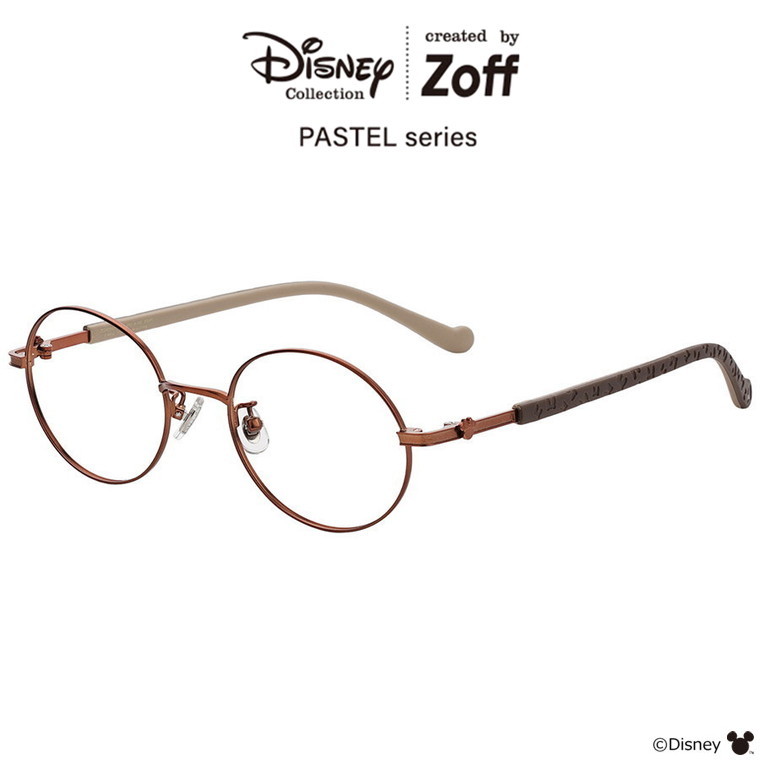 楽天市場】|ラウンド型 メガネ（ブラウン） Disney Collection created