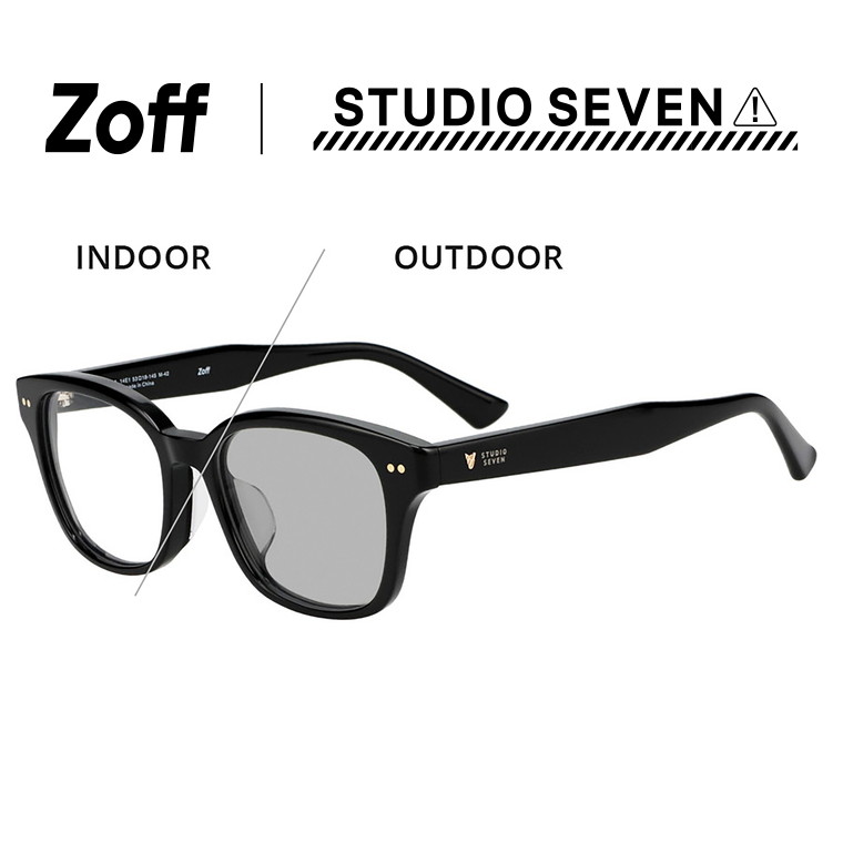 楽天市場】|【WEB限定】Zoff STUDIO SEVEN ウェリントン型 調光
