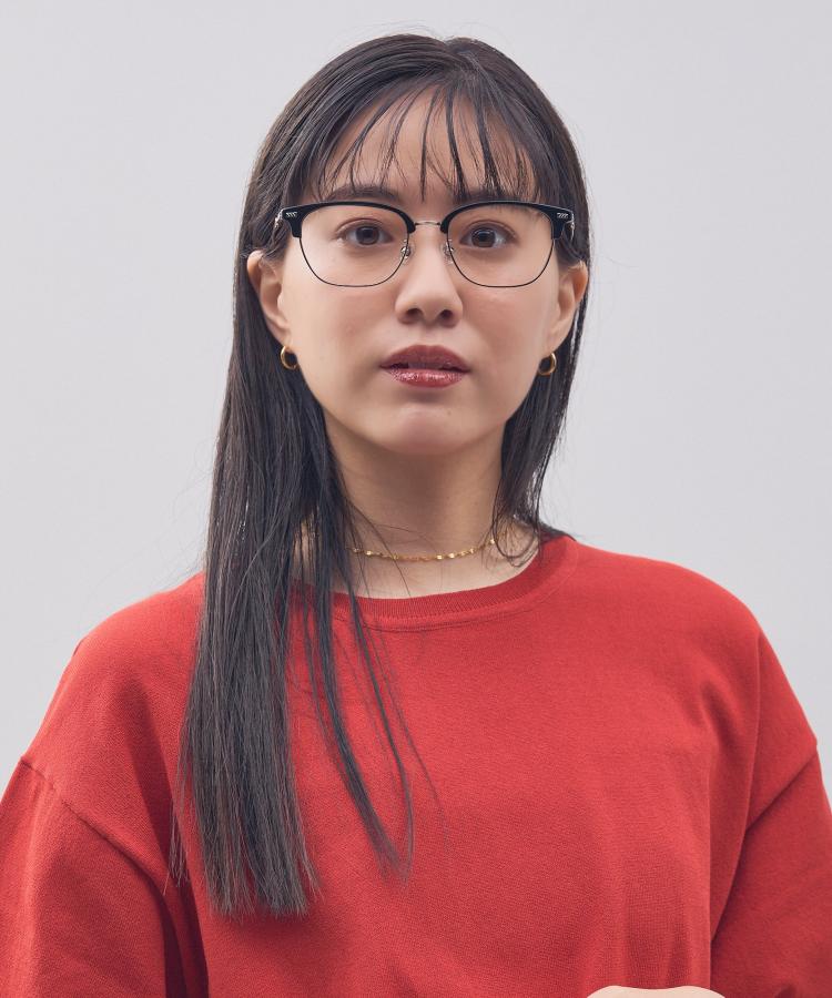 楽天市場】|Zoff STUDIO SEVEN ウェリントン型 メガネ (ブラック