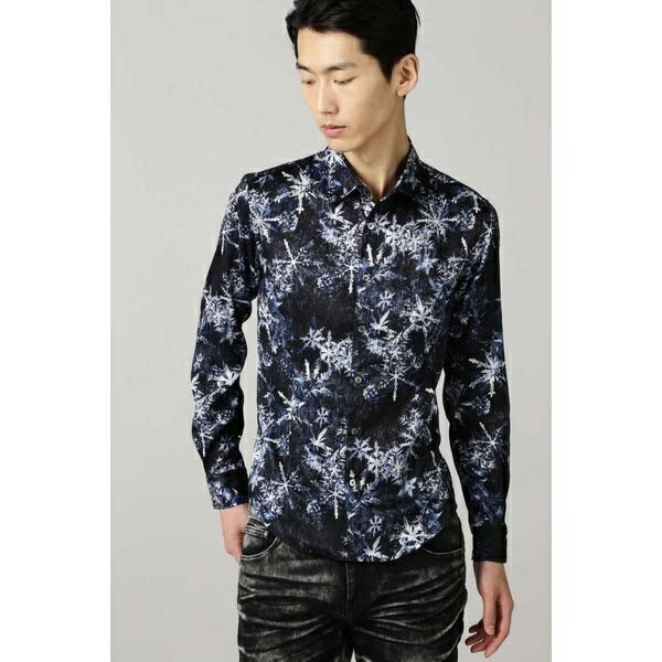 楽天市場】TORNADO MART∴スノウフラワープリントシャツ／トルネード