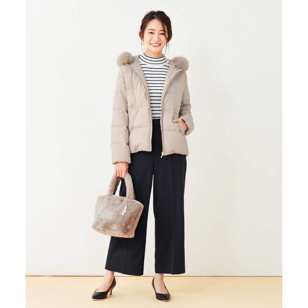 楽天市場】【撥水加工】2WAYピーチショート ダウンコート