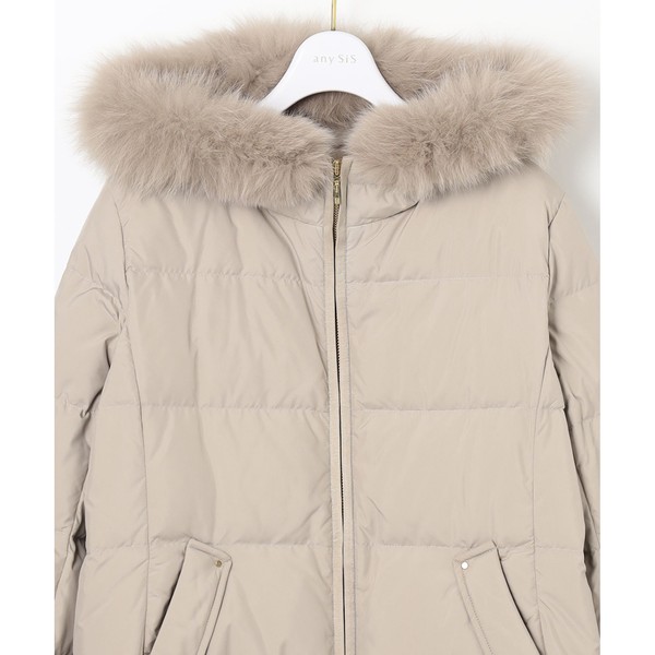 楽天市場】【撥水加工】2WAYピーチショート ダウンコート