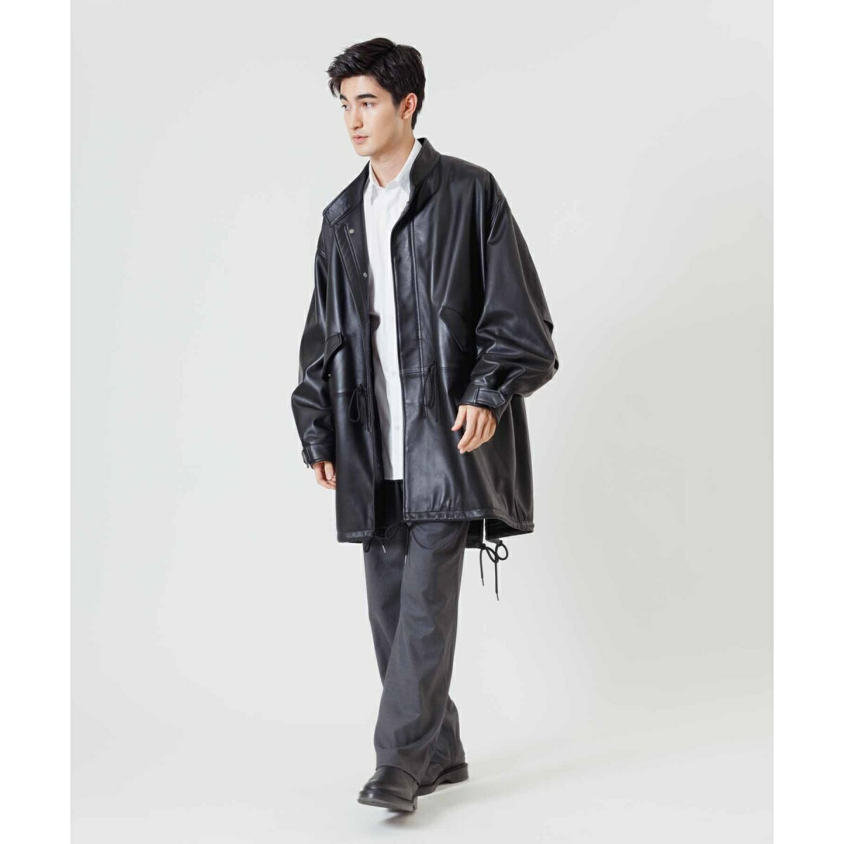 楽天市場】シープレザー ビッグシルエット モッズコート M-65 UNISEX