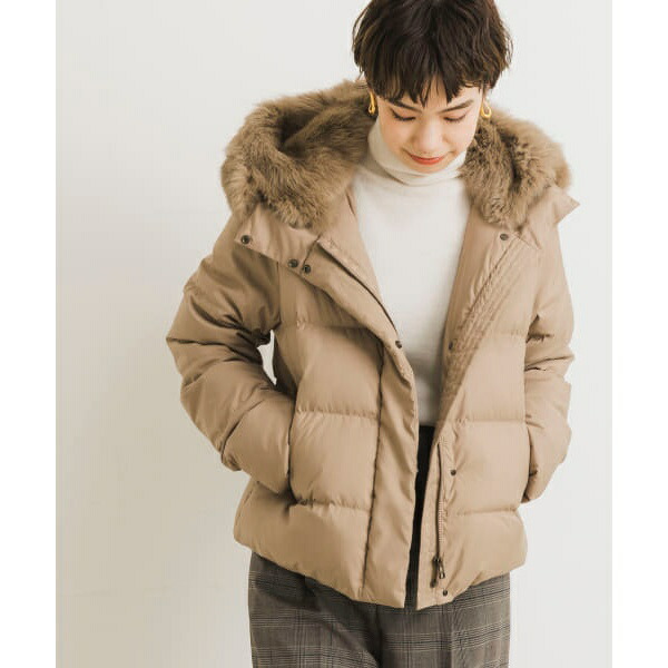 楽天市場】ラビットフードストレッチショートダウン／アーバンリサーチ