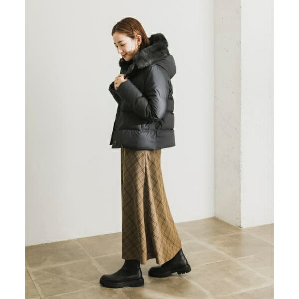 楽天市場】ラビットフードストレッチショートダウン／アーバンリサーチ