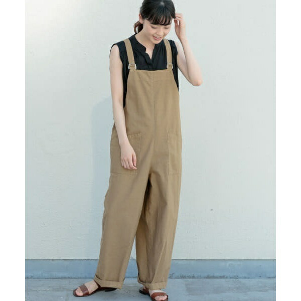 楽天市場】レディスパンツ(コットンサロペット)／かぐれ（kagure