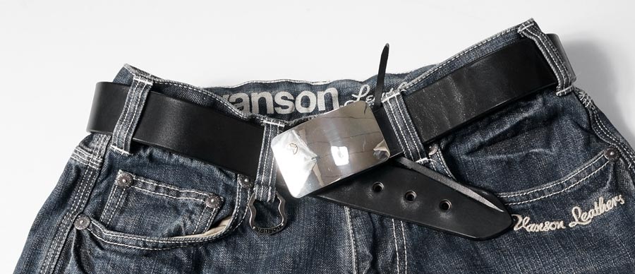 楽天市場】ポイント2倍!!ファーストアローズ レザーベルト 40mm 黒