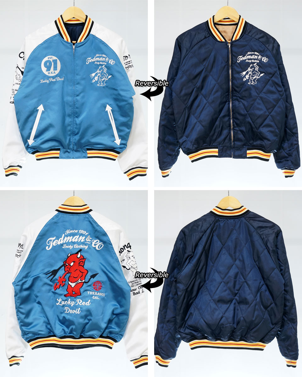 楽天市場】アウトレット!!テッドマン エンブレム刺繍 リバーシブル