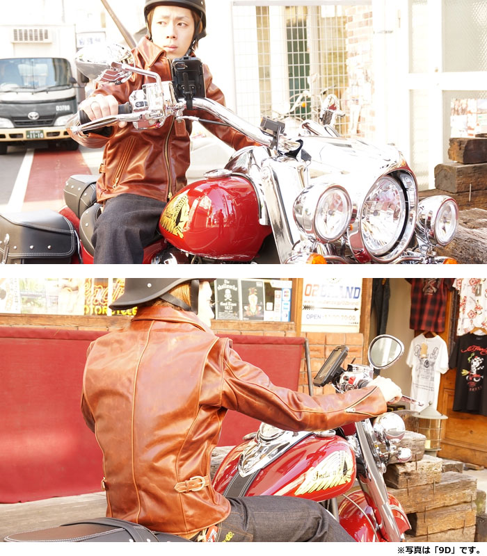 楽天市場】バンソン VANSON ENF OCTAGON シングルライダース レザー