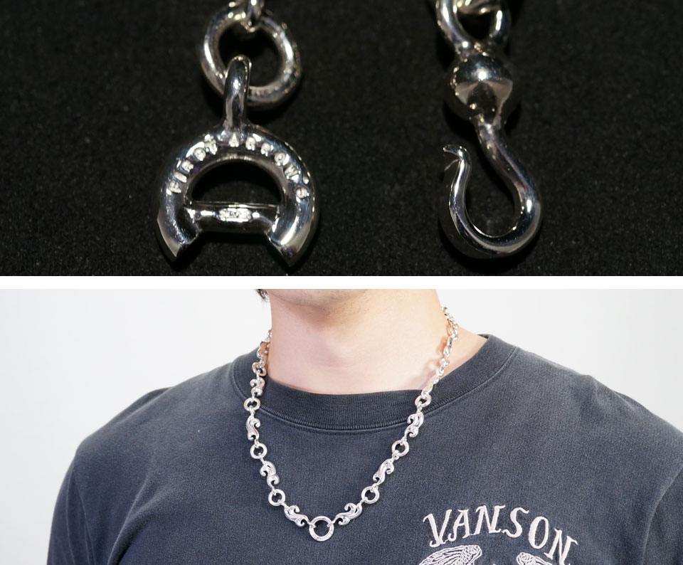 楽天市場】ポイント2倍!!ファーストアローズ 浮きカラ草彫り チェーン