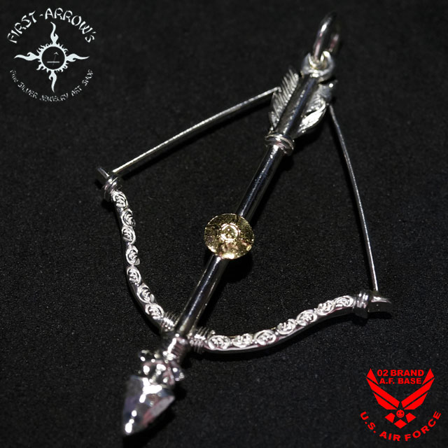 楽天市場】ポイント2倍!!ファーストアローズ K18付 カラ草彫りボウ