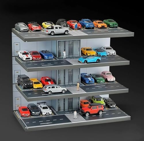 楽天市場】【送料無料】1/64スケール ミニカー収納ケース エレベーター
