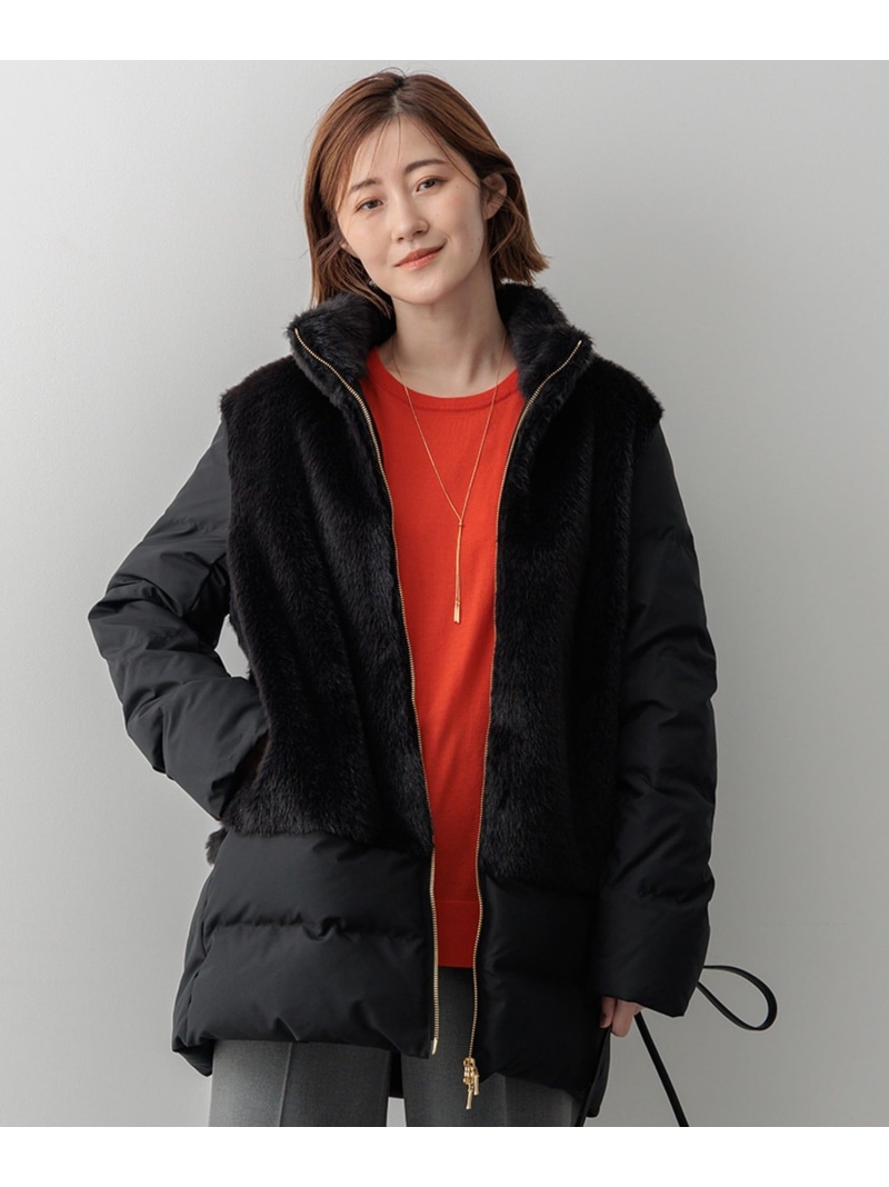 楽天市場】ファー ベスト（ブランド23区）（レディースファッション
