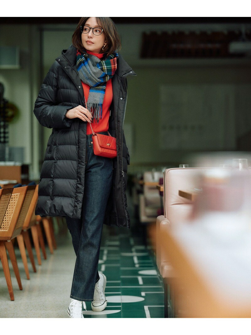 楽天市場】【洗える】シレータフタ ロング ダウンコート 23区 L