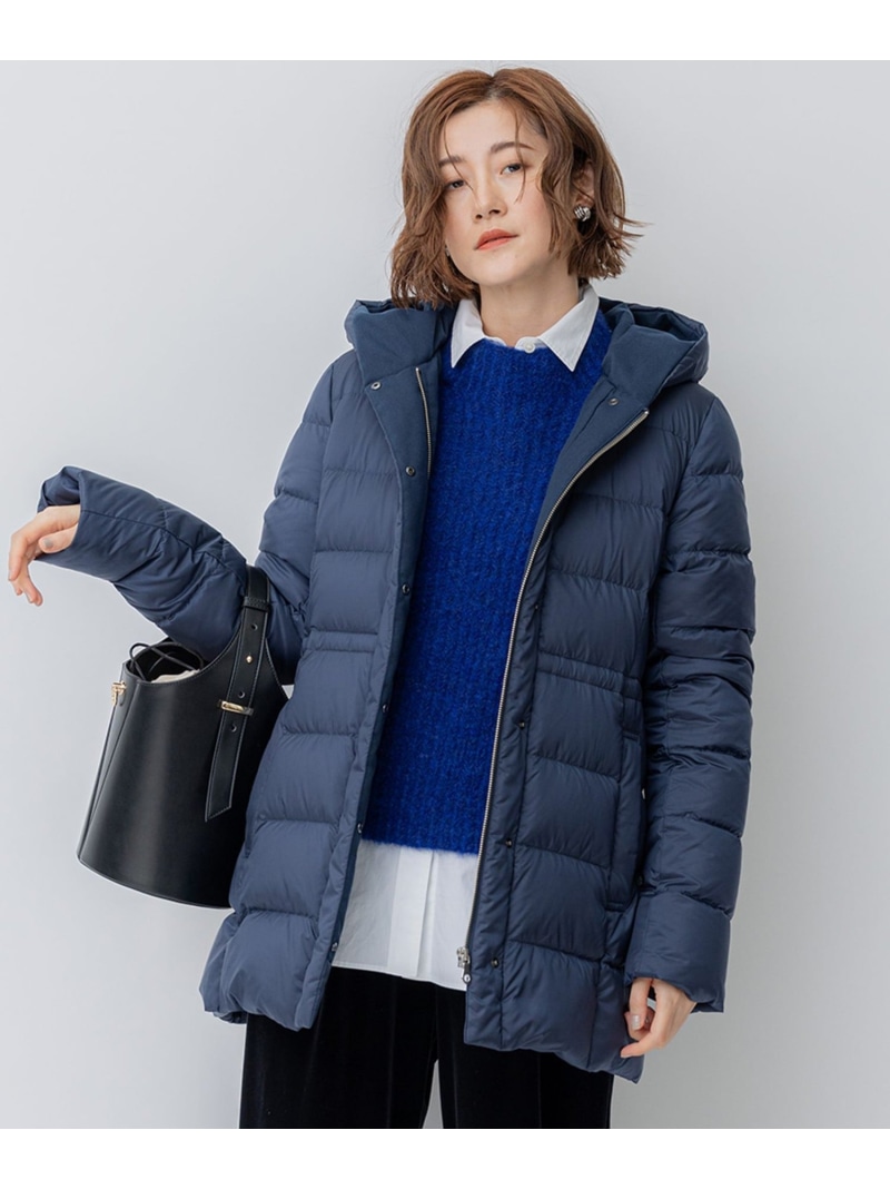 楽天市場】【VERY掲載/新色追加】シレータフタ ミドル丈 ダウンコート