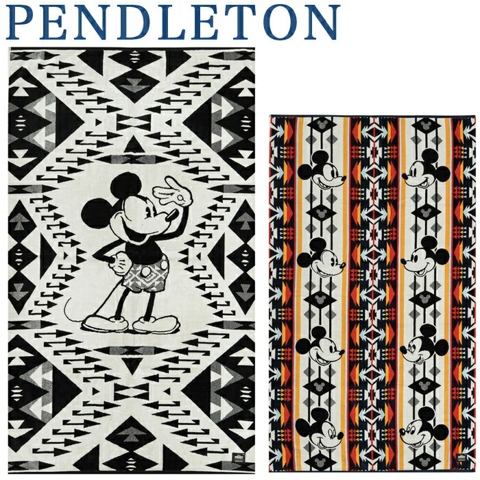 楽天市場】ペンドルトン ミッキー ディズニー タオル ブランケット