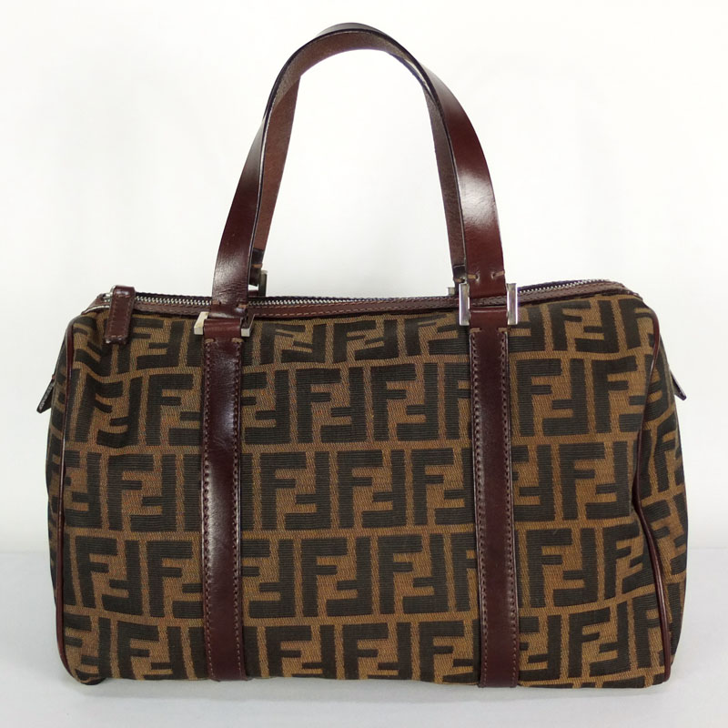 楽天市場】フェンディ FENDI ズッカ柄 ミニボストンバッグ 16327