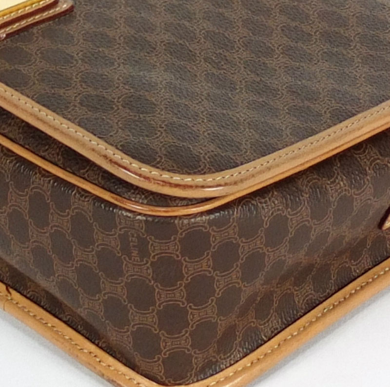 楽天市場】セリーヌ CELINE マカダム柄 ショルダーバッグ PVC レザー