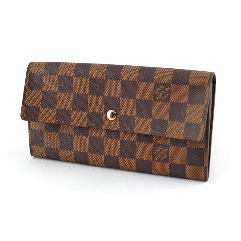 楽天市場】ダミエ ポルトフォイユサラ ルイヴィトンの通販