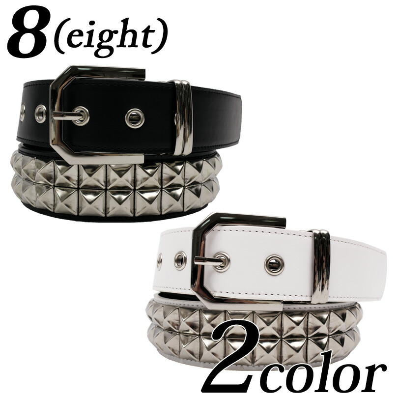 楽天市場】スタッズベルト メンズ ベルト スタッズ レザー【 】全2色