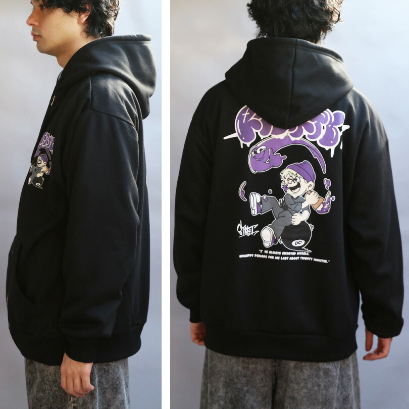 楽天市場】パーカー メンズ ZIP パーカー【 送料無料 】全2色