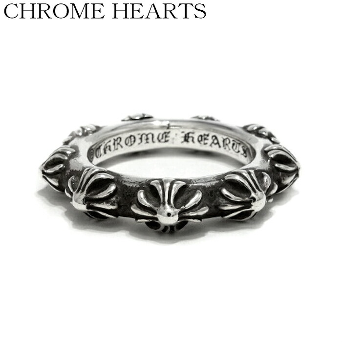 楽天市場】【CHROME HEARTS クロムハーツ】CROSS BAND RING クロス