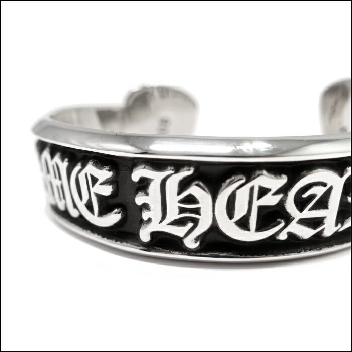 楽天市場】【CHROME HEARTS クロムハーツ】CH SCROLL LABEL BANGLE