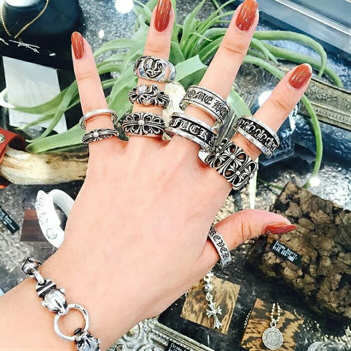 楽天市場】【CHROME HEARTS クロムハーツ】Cemetary Cross Ring