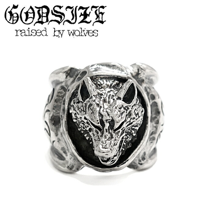 楽天市場】メンズ レディース リング ブランド ウルフ 狼 SUGIZO 着用
