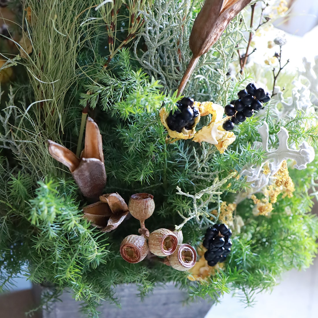 予約販売商品】【クリスマス限定】エバーグリーンのツリー＜星降る夜