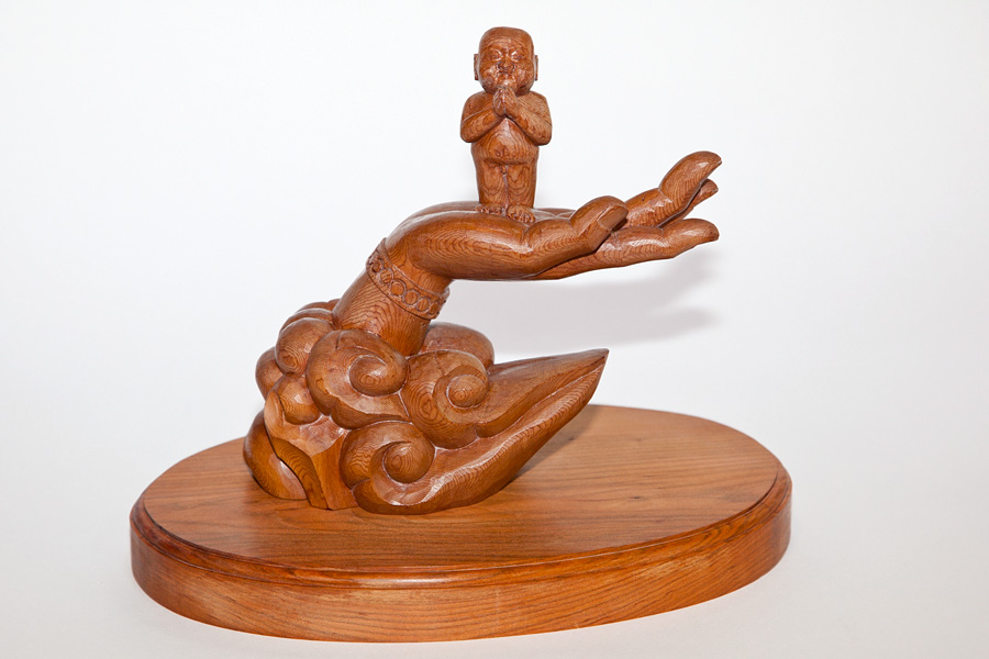 誕生 | 津田彫刻 －飛騨高山・一位一刀彫－