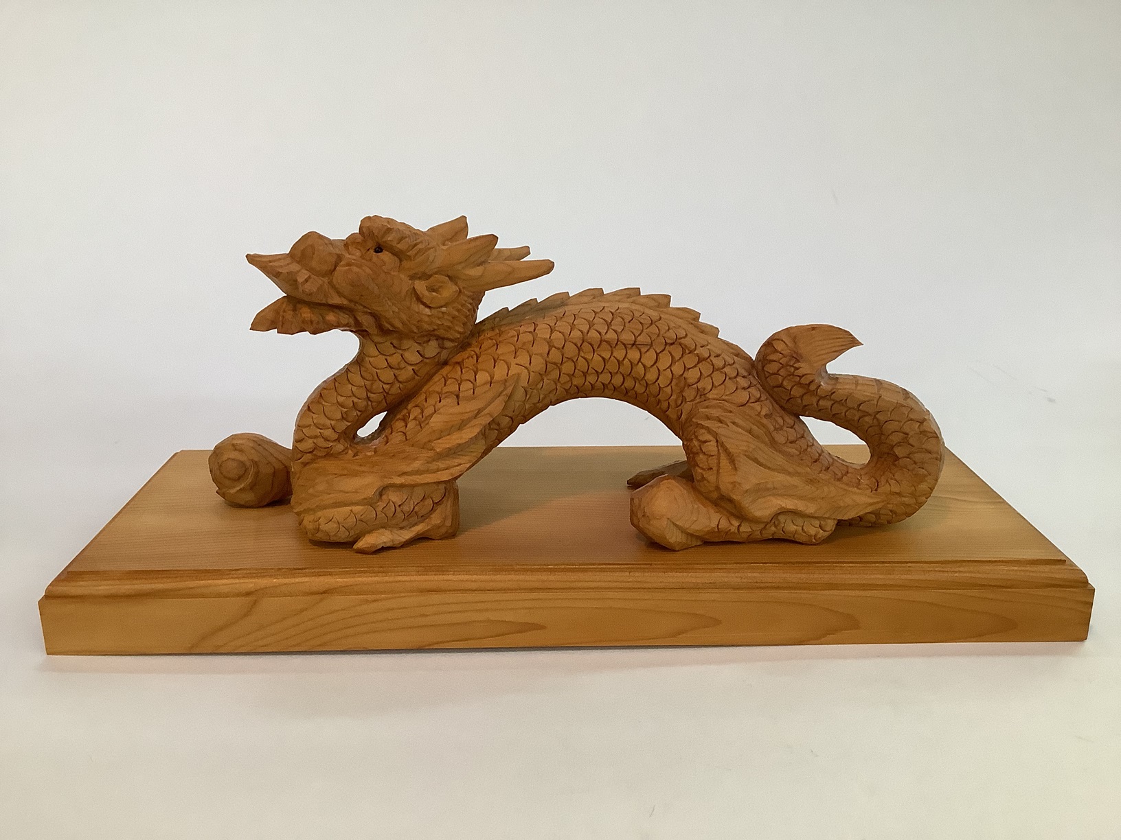 辰 7寸 | 津田彫刻 －飛騨高山・一位一刀彫－