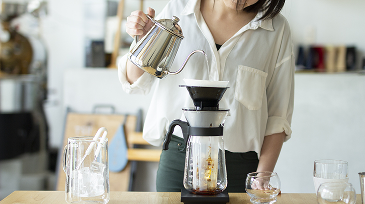 V60アイスコーヒーメーカー ハリオ アイスコーヒー向けスペシャルティ