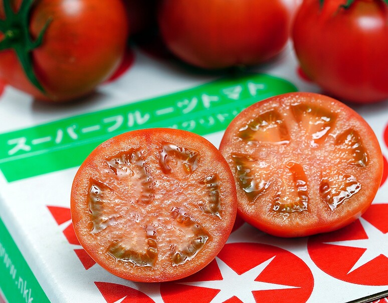 糖度9度基準「スーパーフルーツトマト」茨城県産 2箱（1箱 約800g 7