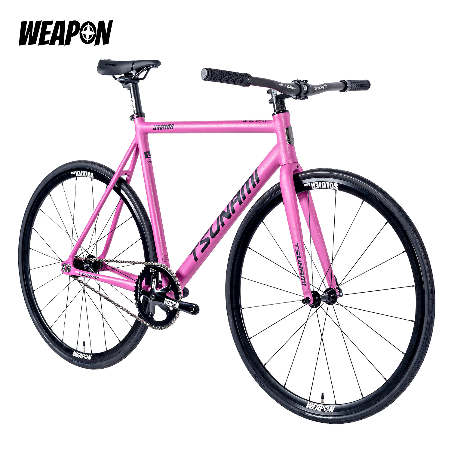 Best FIXIE Bike - WEAPON / TSUNAMI bike - on sale now, $569 only.
