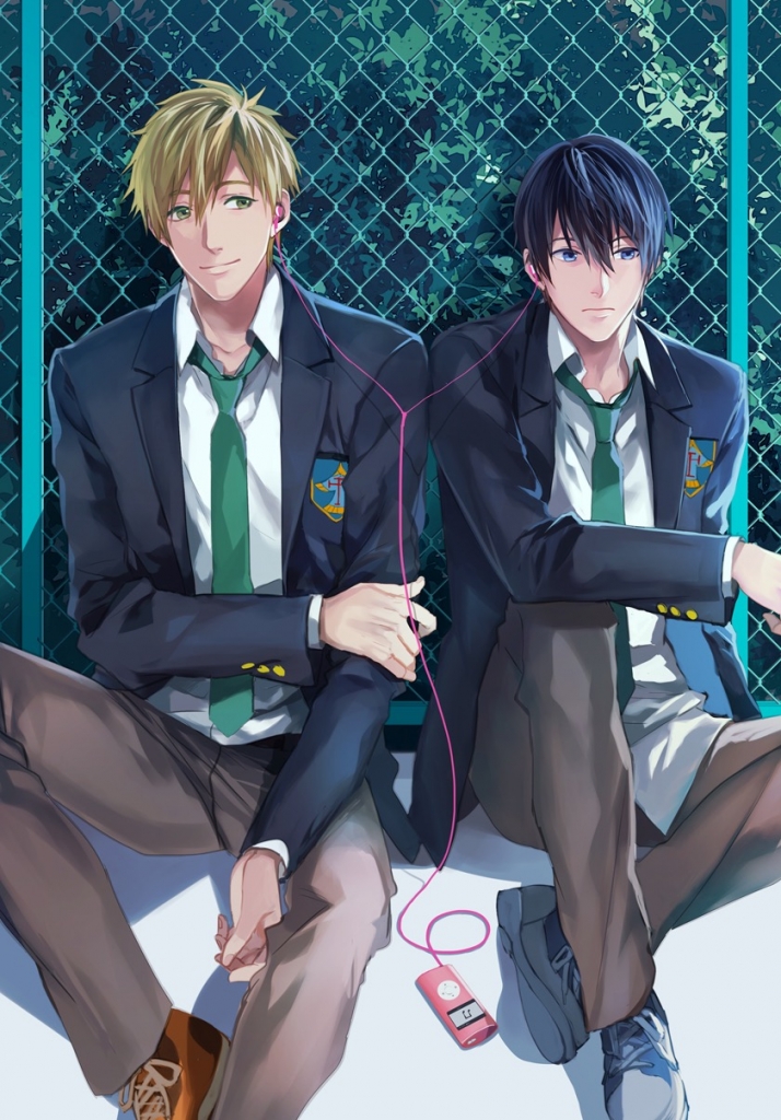 FREE!【橘真琴,七瀬遙】 壁紙 | tsundora.com