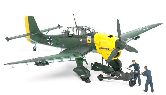 37008 【タミヤ イタレリ】 1/48 ユンカース Ju87 B-2 スツーカ 爆弾