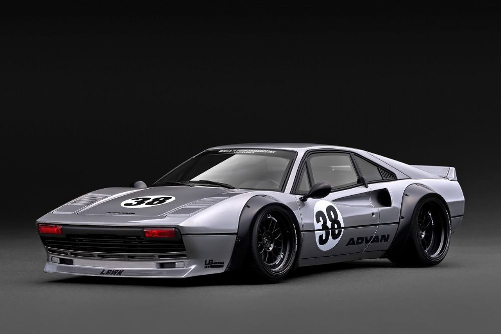 LB-WORKS 308 Silver (1/18 Scale)【IG3746:4573448907461