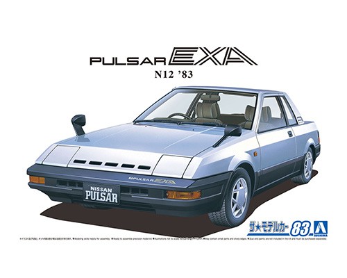 ザ・モデルカーNo.83 1/24 ニッサンHN12パルサーEXA'83【4905083062722